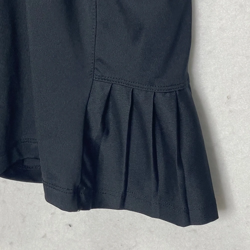 TAIL Onyx Black Pleated Skorts Pockets Golf Activewear Size XL